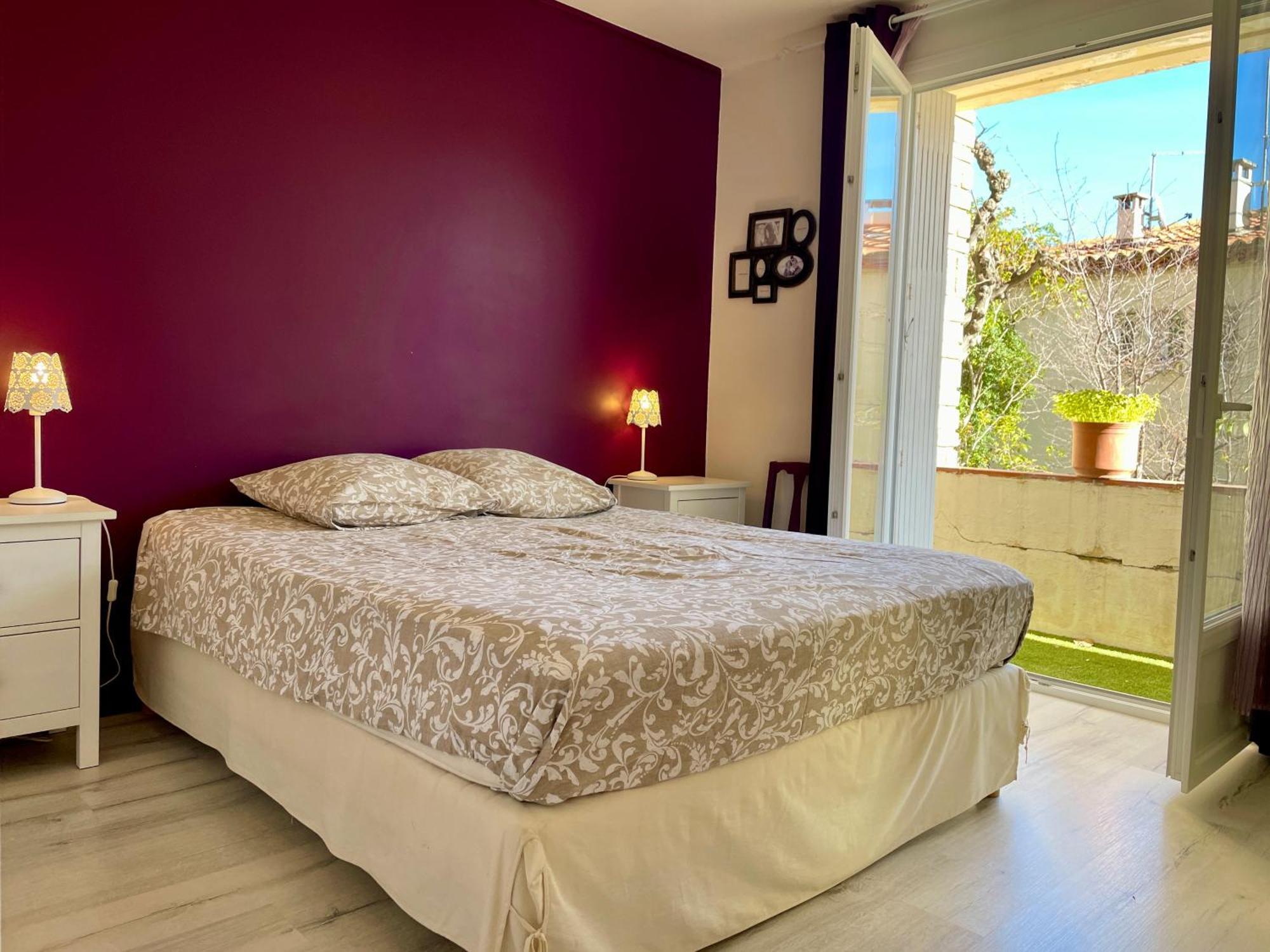 Apartamento Au Coeur Et Au Calme De Bandol, Parking Et Climatisation Exterior foto